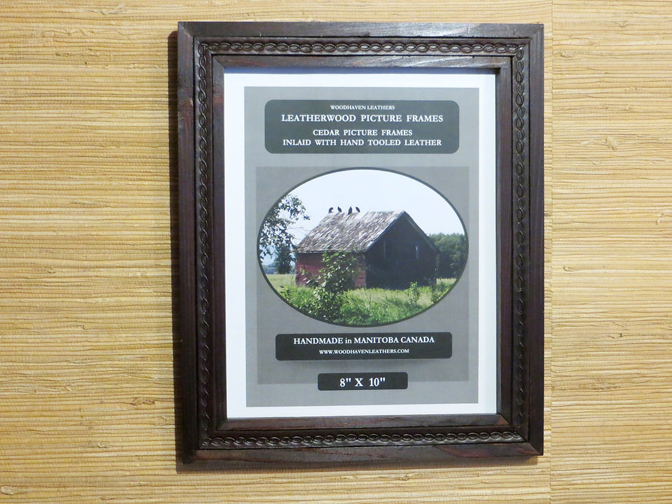 Thumbnail: #14 - 8"x 10"  Leatherwood Picture Frame