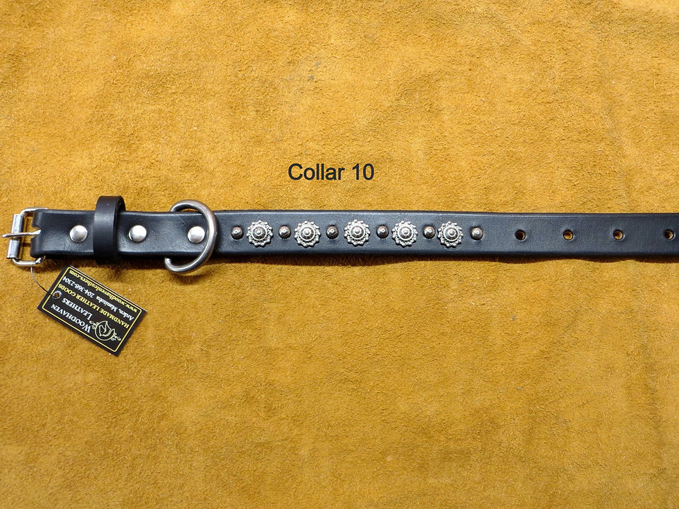Thumbnail: Tooled / Studded Dog Collars