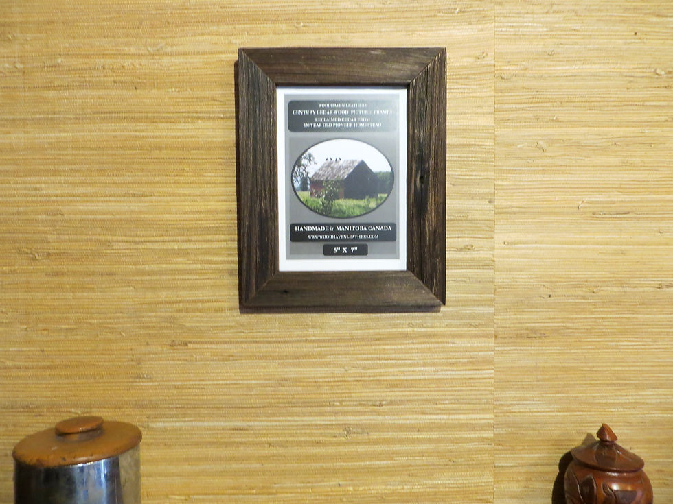 Thumbnail: #2 - 5"x 7" Century Cedar Picture Frame