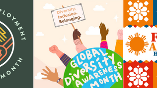 Disability Employment Awareness, Global Diversity Awareness and Filipino American History Month