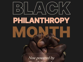 National Black Philanthropy Month