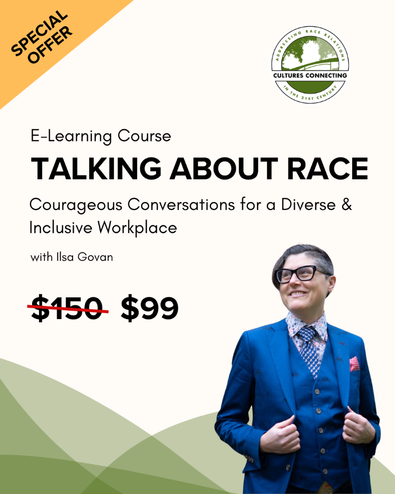 talking about race discounted from $150 to $99 with Ilsa's headshot