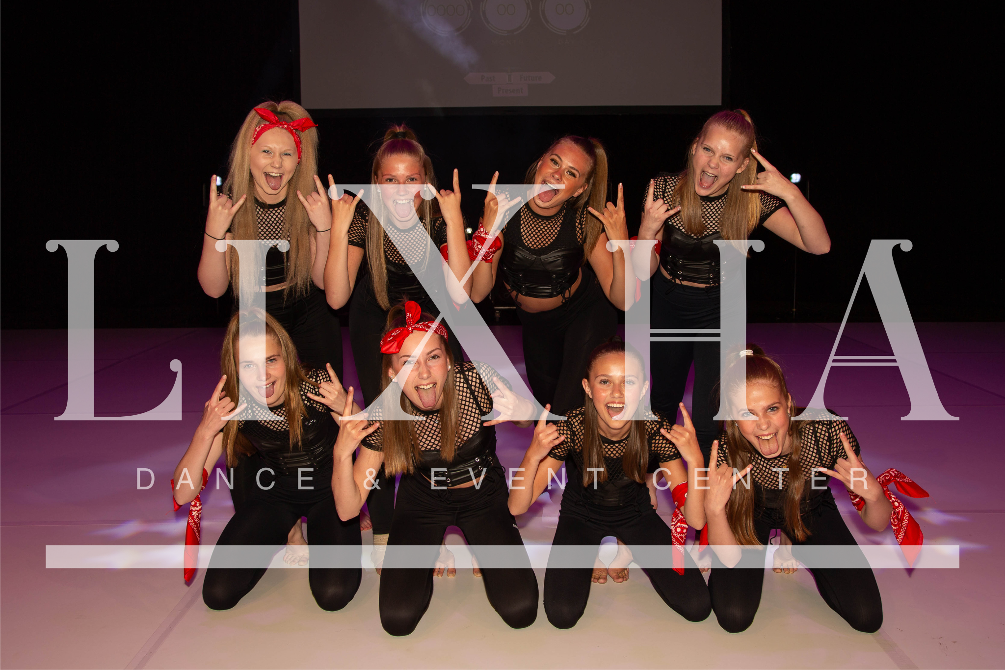 Vt-24 Gruppfoto Disco Tävlingsdansare, Hanna