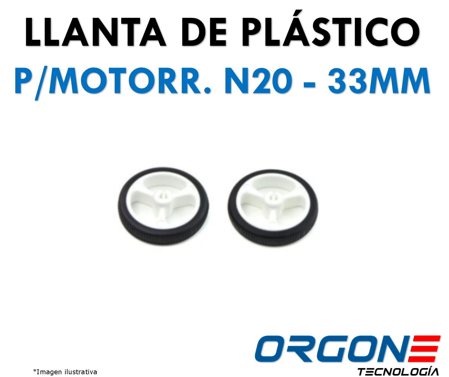 Llanta p/Micro Motorreductor N20