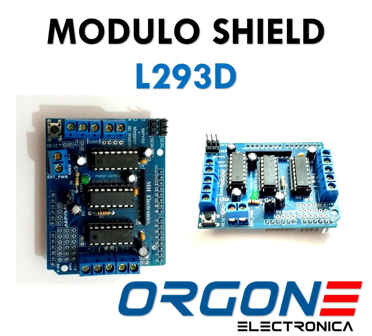 Shield Controladora L293D