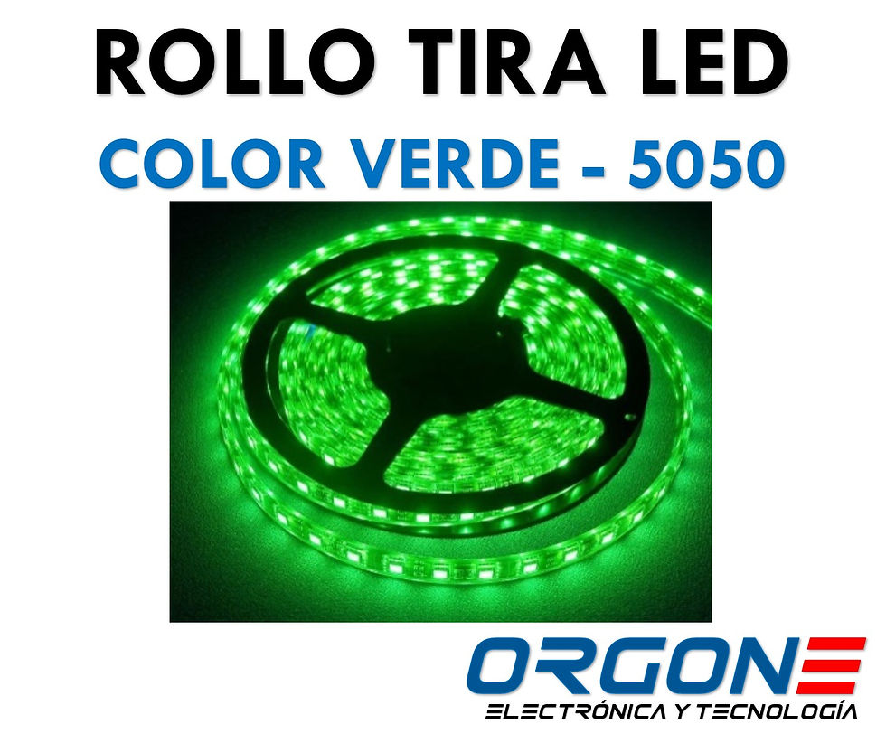 Miniatura: Rollo Tira Led Monocromática 5050