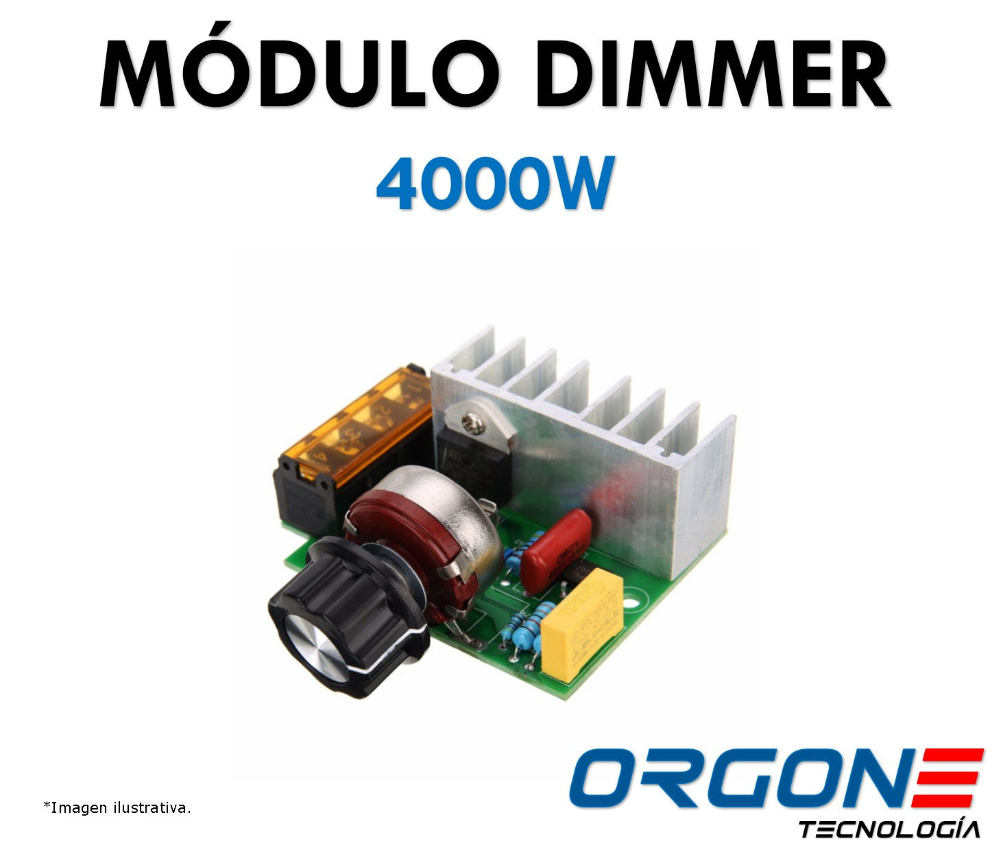 Módulo Dimmer 4000W