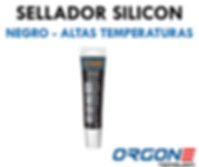Sellador Silicon Negro Altas Temperaturas - Truper