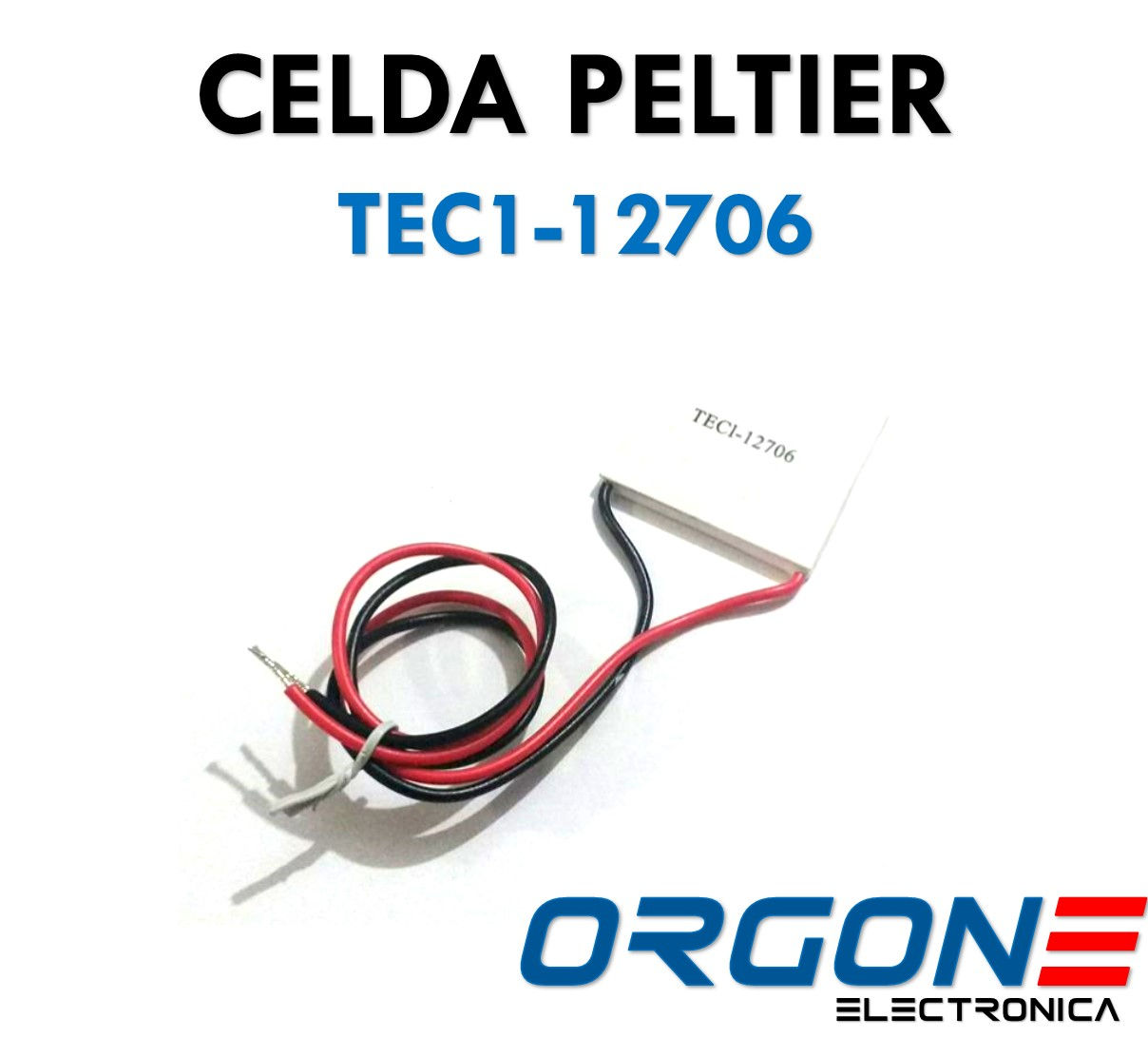Celda Peltier TEC1-12706