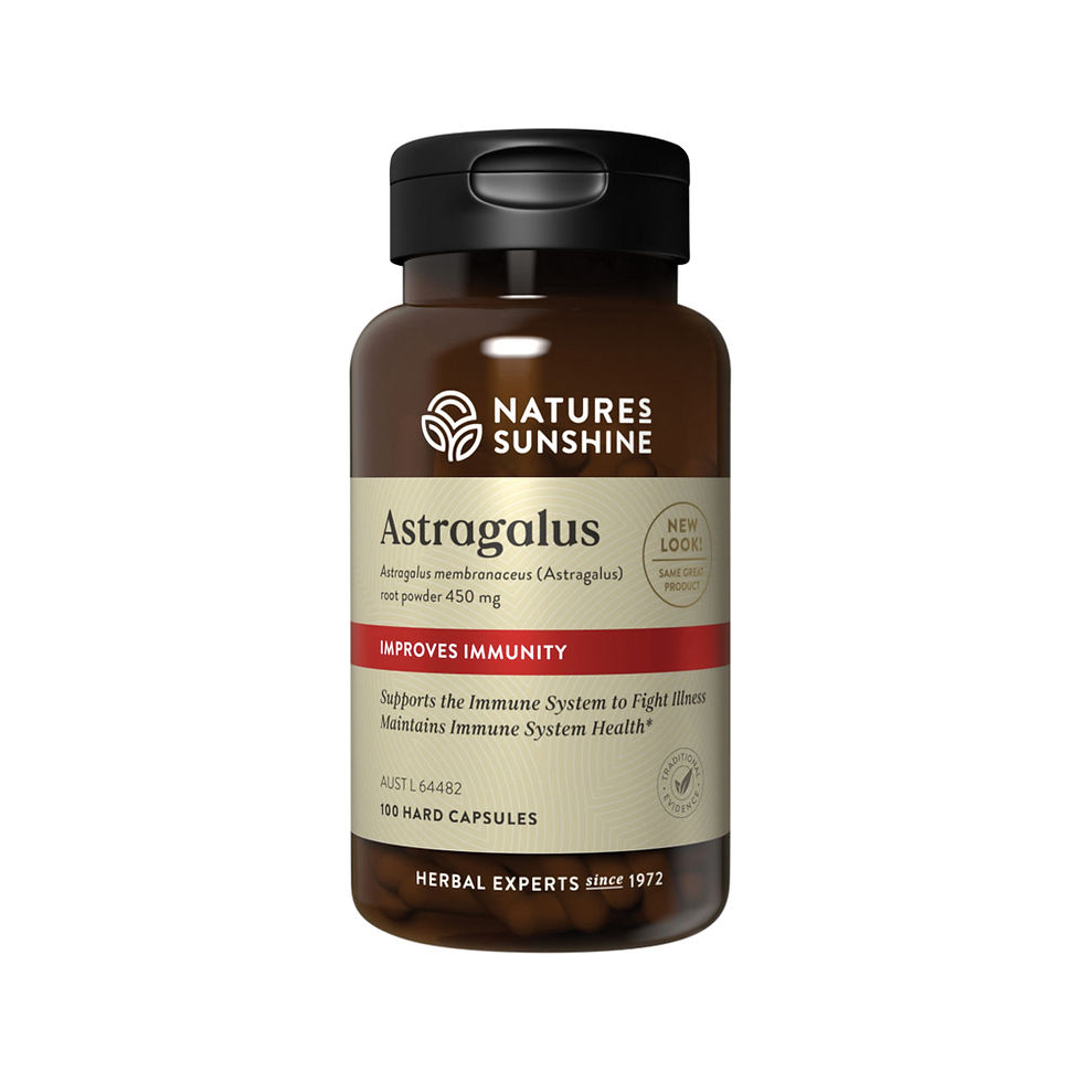 Natures Sunshine Astragalus 450mg Capsules (100)