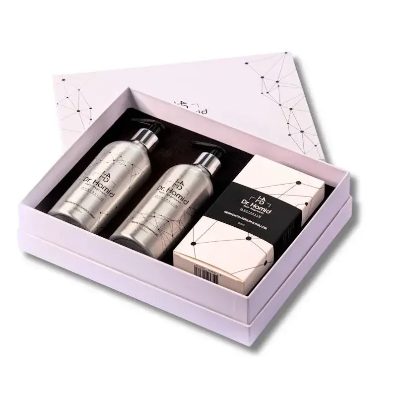 Thumbnail: Dr Hamid Hair Regrowth Full Package Bundle (Silver)