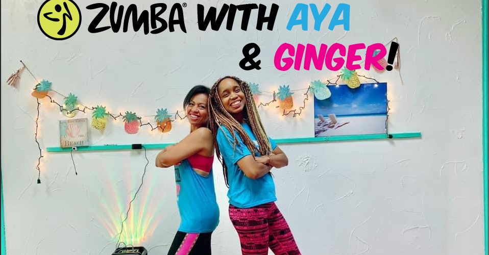 Virtual Zumba days, when we could not hold in-person classes due to pandemic.