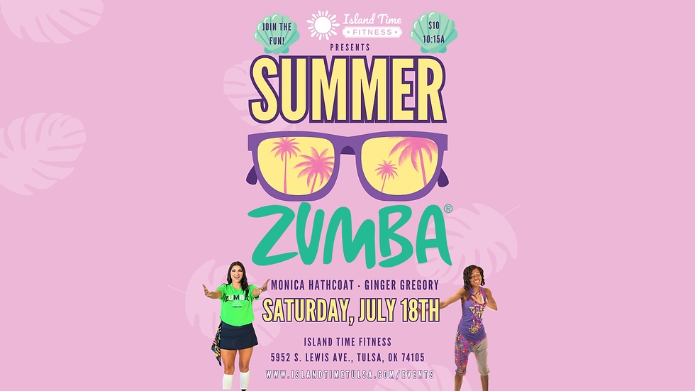 Summer Zumba With Monica & Ginger!