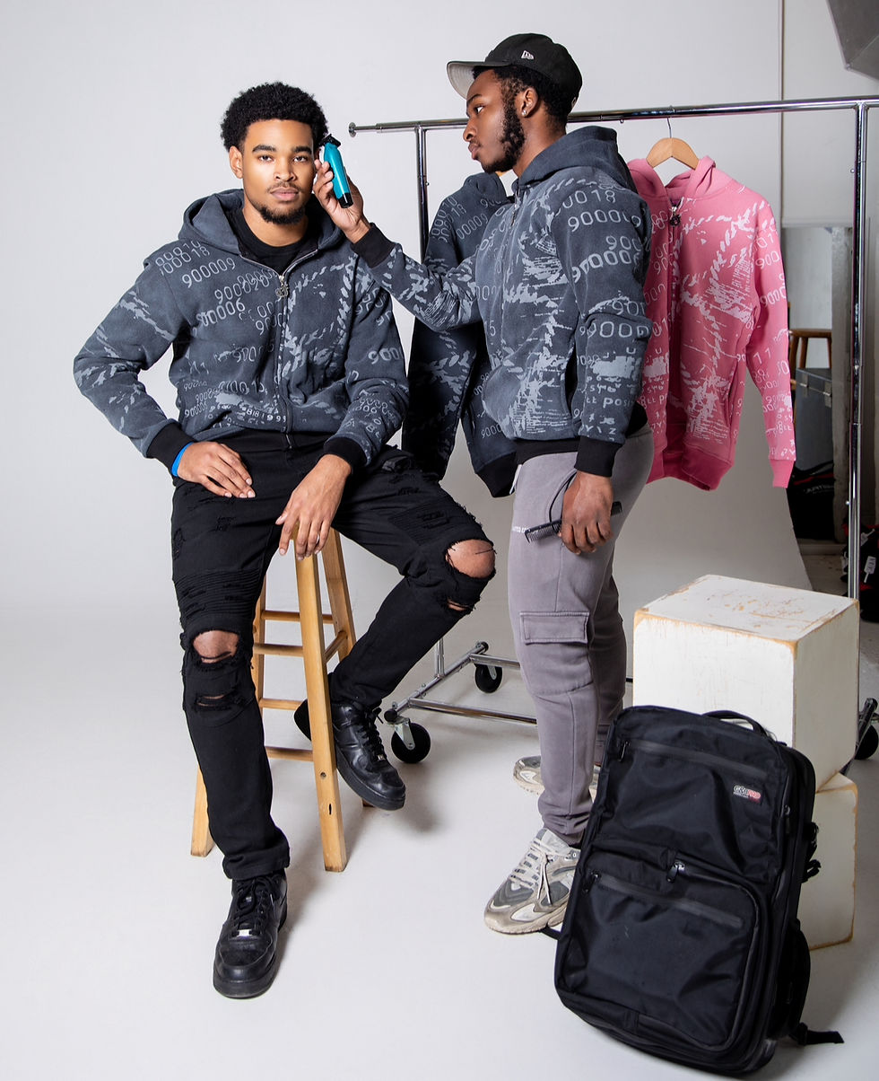 Thumbnail: Confidential in code grey jacket 
