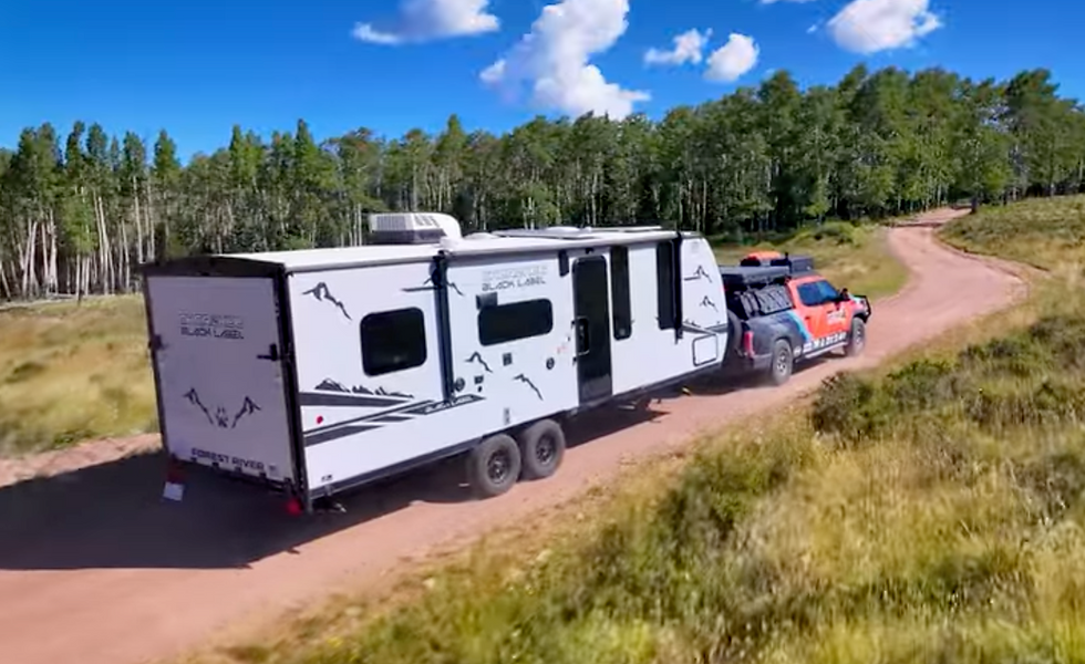 The Forest River Cherokee Grey Wolf 22RR is the perfect set up as the basecamp for our off-road adventures