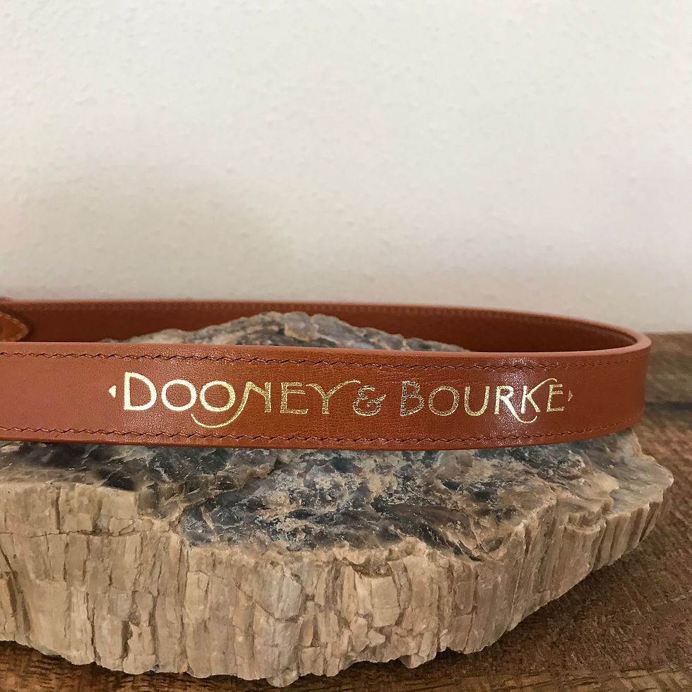 Thumbnail: Dooney & Bourke AWL Skinny Belt, Size M