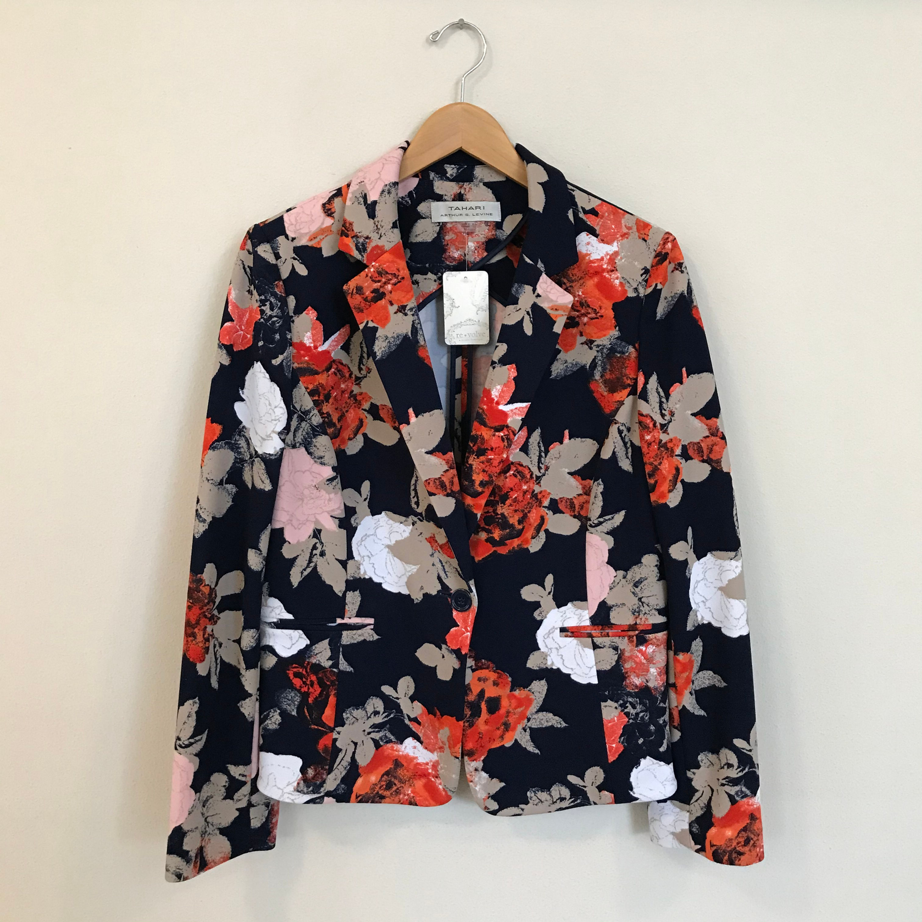 Tahari Floral Jacket, Size L