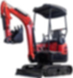 Thumbnail: 2025 Typhon Terror XVIII Rugged Mini Excavator 4000 lb Kubota D902
