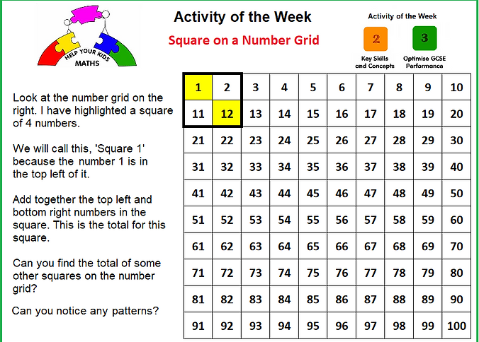 activity of the week 16 - Square on a Nu