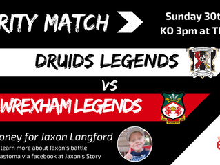 Charity Match Announced