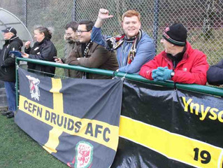 Druids Progress in the Welsh Cup!
