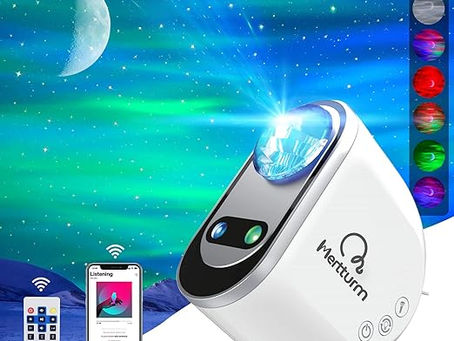 MERTTURM® Galaxy Aurora Projector: Bring the Universe to Your Room
