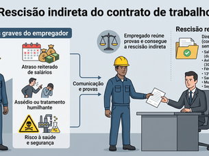 Rescisão Indireta: Quando o Trabalhador Pode Encerrar o Contrato e Manter Seus Direitos?