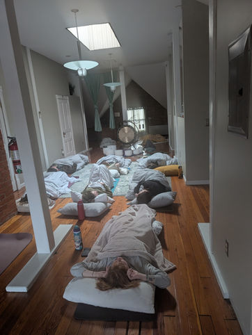 warm, comfy, soft, gentle retreat space