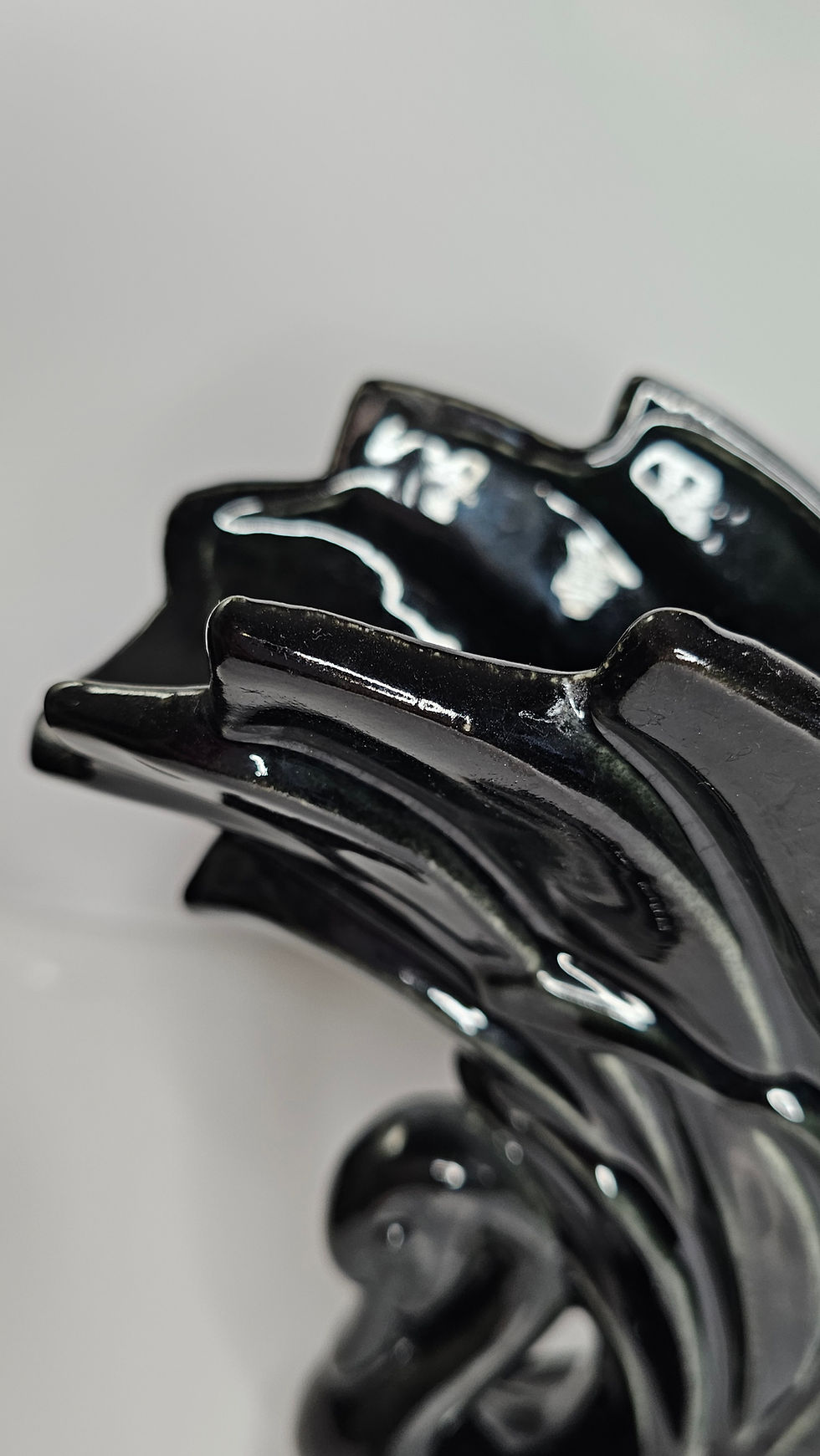 Miniature : Vase cygne noir MCCoy Vintage