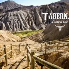 Vista desierto de Tabernas