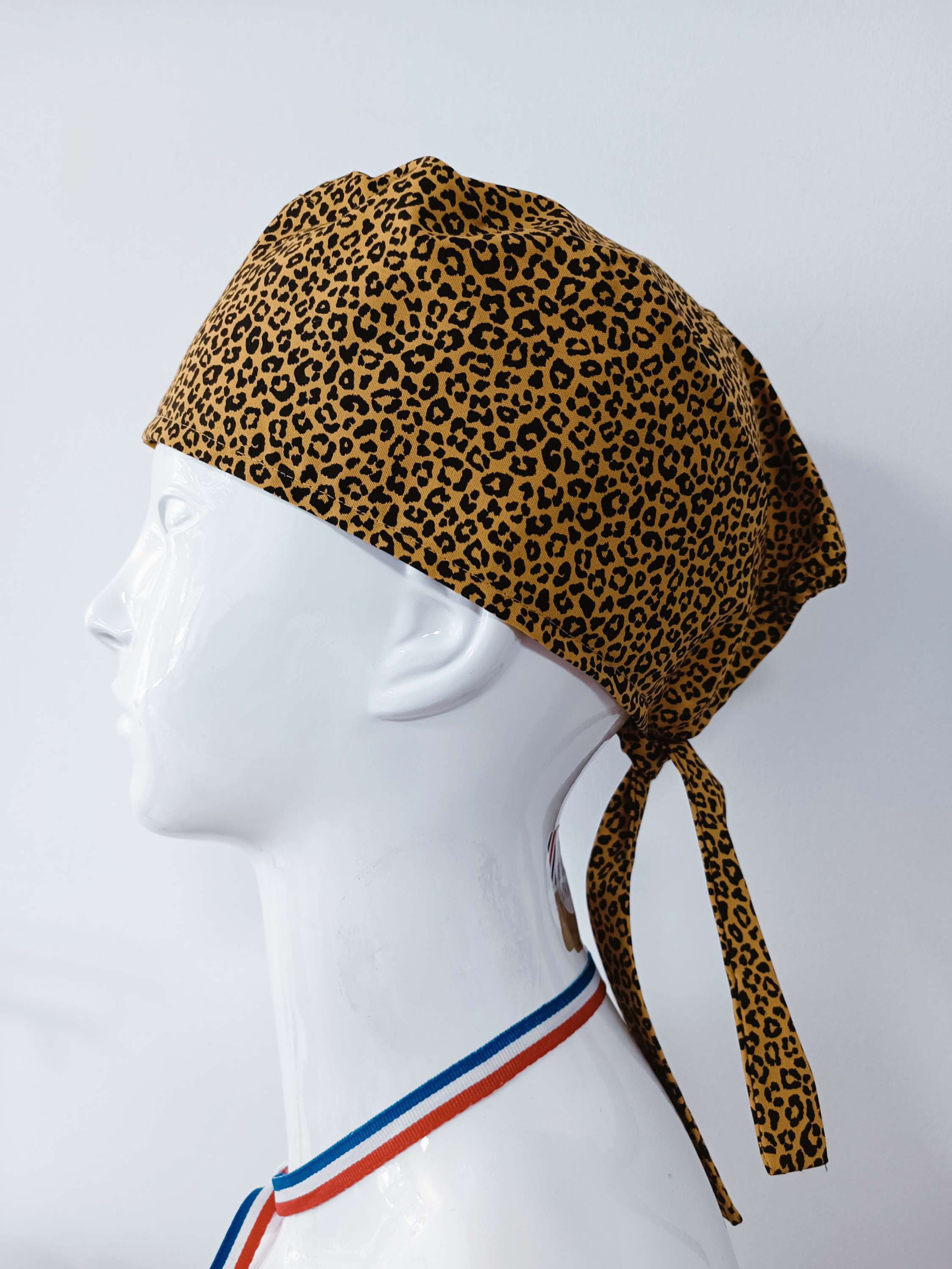 Calot de Bloc Léopard ( avec passage queue de cheval )