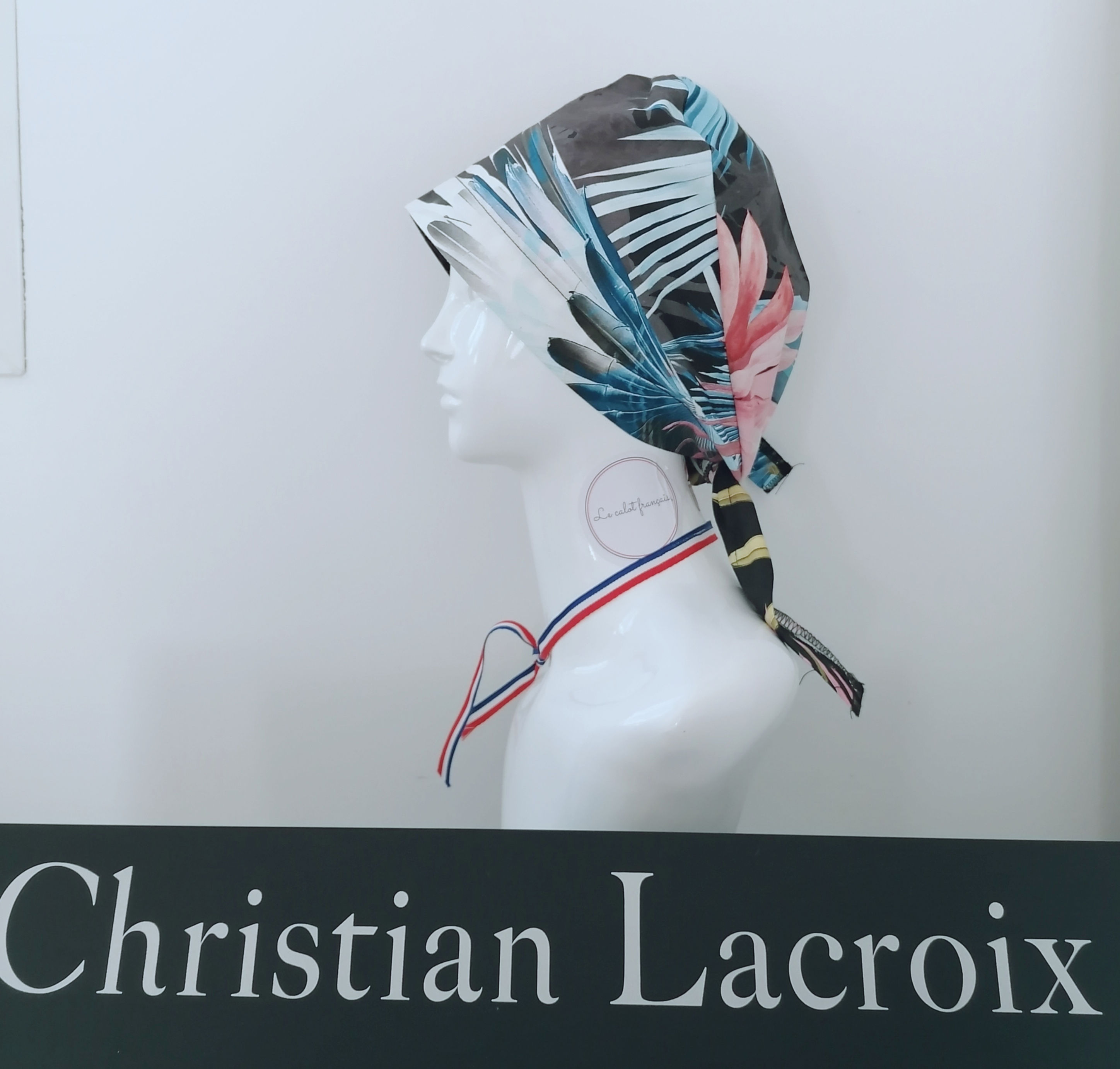  Calot TISSU CHRISTIAN LACROIX B20