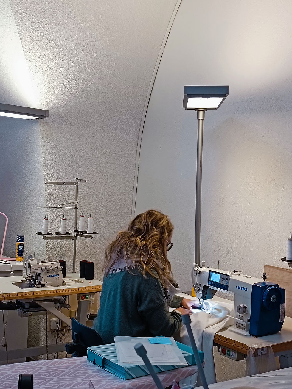 Miniatura: Blouse Médicale Louise, Choix du Ruban (Infroissable - Résiste à l'Hypochlorite)