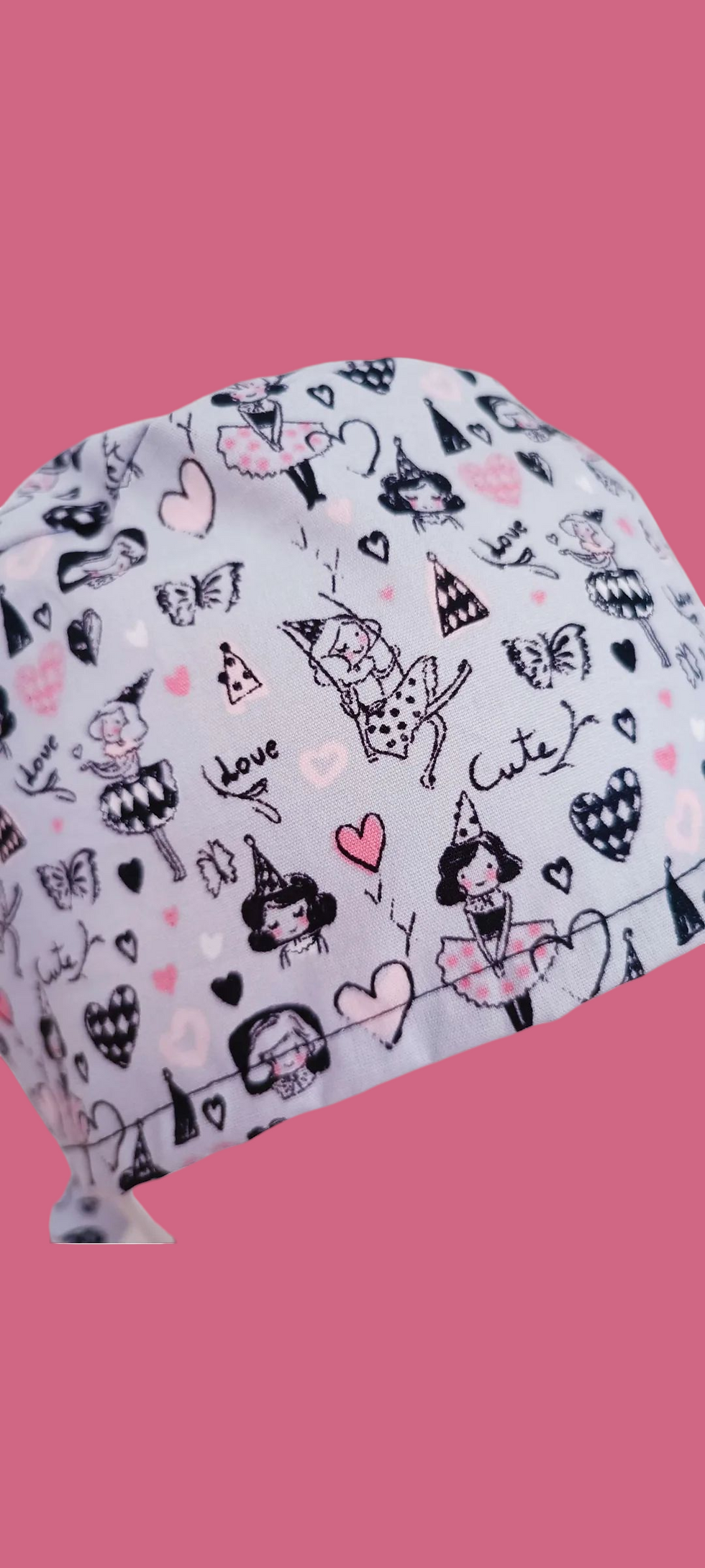 Miniatura: Calot de Bloc Princesse ( avec passage queue de cheval )