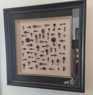 keys framed