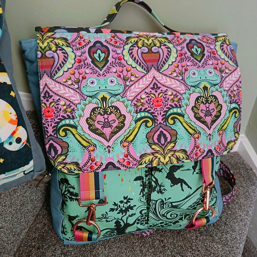 Nothumberland Backpack pattern: sewprettysewmindful.co.uk