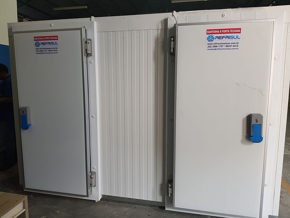 Câmara Conjugada, congelados e resfriados.