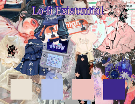 Lo-Fi Existential Mood Board