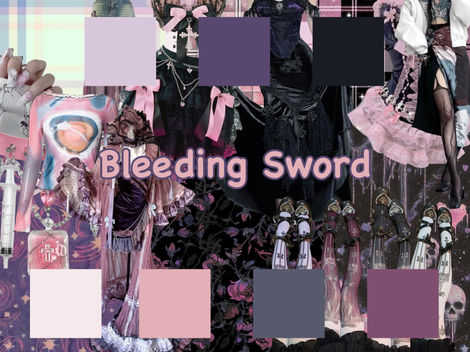 Bleeding Sword Mood Baord