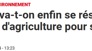 Retrouver un article et podcast dans RFI sur la place de l’agriculture dans les négociations de la COP Biodiversité