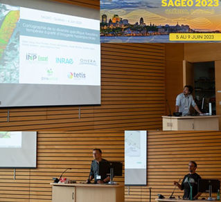 Trois présentations de Dynafor pour la conférence "Spatial Analysis and GEOmatics 2023" (Canada)