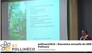 Dynafor aux 6èmes rencontres du GDR Pollinéco du 2 au 4 octobre 2024 à Dijon