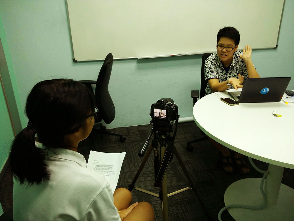 Interview Session- Marina