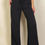 Thumbnail: Drawstring Waist Wide Leg Minimalist Pants