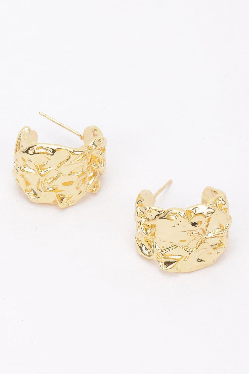Gold Plated Metal Earring