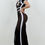 Thumbnail: Netting 2 Way Front Zipper Maxi Dress         