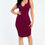 Thumbnail: Casual Ribbed Split Neck Bodycon Dress