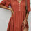Thumbnail: V Neck Button Up Solid Dress