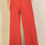 Thumbnail: Drawstring Waist Wide Leg Minimalist Pants
