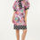 Thumbnail: Print Midi Dress With Polka Dot Finish